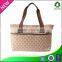 2016 cheap hign quality women canvas tote bag shopping bags