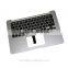 2014 Spanish layout Top case with keyboard For Apple MacBook Air A1466