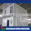 Prefabricated steel frame sandwich panel house