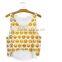 Hot Sale Digital Printed Vest Fashion Women O-Neck Emoji Tank Top