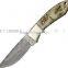 Damascus Fixed Blade Hunter Knife