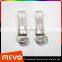 Wholesale flash drive usb pen metal keychain leather silver packaging