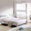 Modern Melamine Elegant Bright White Bedroom Set (SZ-BF076)