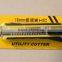 utility knife,Auto retractable utility knife with 3 blades 18mm cutter