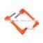 BJ-LG-004 Motorcycle Parts Orange Bent Style Plastic Motorcycle Brake Clutch Lever Guard