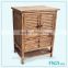 New Design Tall Storage Antique Fir Wood Side Cabinet