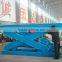 Hydraulic scissor lift table