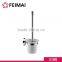 Hotel Bath Wall Mounted Toilet Brush Holder with Glass Cup