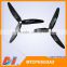 Maytech 5inch 3-blade carbon rc props with 4mm adapter