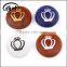Wholesale Frosted Colorful Glass Stone Customized Engraved Inspirational Glass Stones Gift