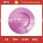 Coloured arcoroc ripple tempered glass dinner plates charger