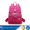 Fashion leather bag made in China ladies backpack women