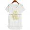 OEM manufacturer Wholesale high quality rhinestones knit lace white custom t-shirt women