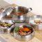 Multifunction cookware 3-lay industrial steam cookware