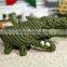 cotton crocodile shaped dog toys for dog 2016