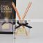 Reed diffuser with glass bottle