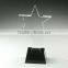 Handshaped Crystal trophy and award with engraving logo
