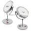Customized logo bedroom touch sensor aluminum compact mirror