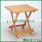 Folding bamboo coffee table book reading desk