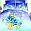 3d/5d bedsheet microfiber bedding set with duvet cover&pillowcase 80gsm-flower5