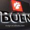 Outdoor Advertising Backlit Metal Letter Signs , Backlit Letter Sign