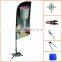 Flying Pole Banner Flags Stand With Dye Sub Print