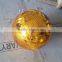 wholesale small plastic disco mirror ball 10 cm christmas colored glass ball