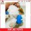 funny white monkey plush keychain toys