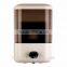 Amber liquid soap dispenser for hotel bathroom
