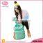 Wholesale high quality canvas school backpack for teenage girls