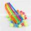 Factory supply DIY crafts fluorescent colors pom pom toys for kids or wedding party decoration