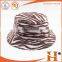 2016 fashion zebra printing women bucket hat lady bucket hat