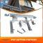 Guangzhou roofing materials Wanael rectangular white,brown greenhouse roof gutter, PVC Gutter System