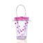 pp hand bags hot sale clear PP Flowers gift Bag