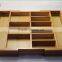 adjustable bamboo tool storage box for household