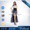 China OEM Manufacturer One shoulder Lace Best Long Evening Dress Patterns