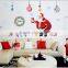 XLarge Merry Christmas Santa Claus Christmas Tree Christmas Stockings Christmas Gifts Wall Decals, Living Room Bedroom Shop Wind