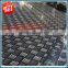 Aluminum tread plate 3003 H14 H24 for anti-skip floor /bus floor