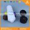 Skin Whitening Cream Plastic Cosmetic Colored Tube With Plastic Cap