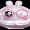 Portable Rabbit Plastic Holder with 4 Compartments