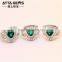 created emerald 925 silver ring price