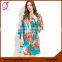 FUNG 3002 New Floral Women Satin Robe