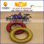 YIWU YIPAI colorful polyfoam ring/styrofoam ring for holiday decoration