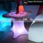 beauty luminous led bar table furniture used nightclub furniture for sale led round table/counter/chair