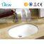 Fashion new design ceramic under counter oval wash basin