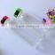 good quality clear borosilicate glass water bottle With round bottom & colorful screw cap                        
                                                Quality Choice
