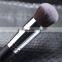 10 pcs silver Black Synthetic Kabuki Makeup Brush Set Cosmetics Foundation blending blush makeup tool