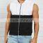 High quality men sleeveless black hoodies,Man Fashion sleevelsee gym Hoody