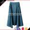 Long skirts in high waist pleated skirt cultivate one's morality show thin solid color joker bust group of twist and skirt