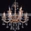WD-1816-3/5/8+4/10+5 Elegant European Design Iron Candle K9 crystal chandelier